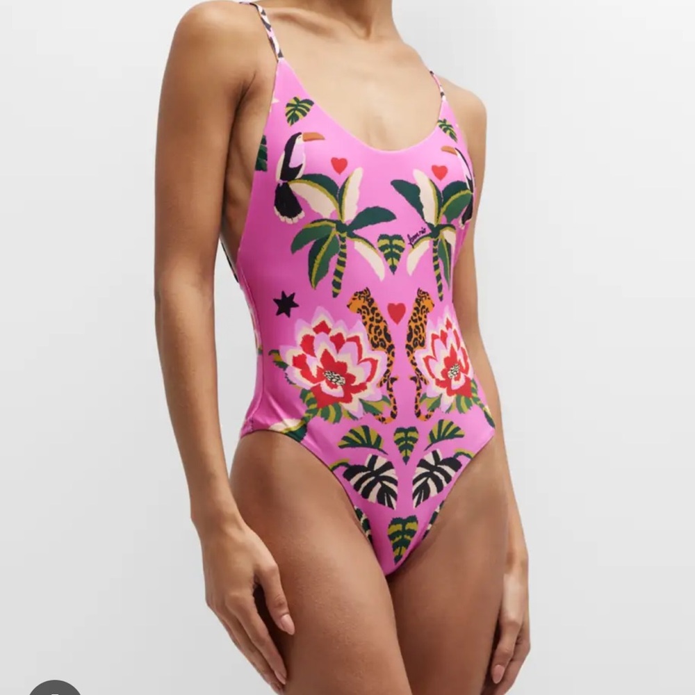 Farm Rio one piece swimsuit